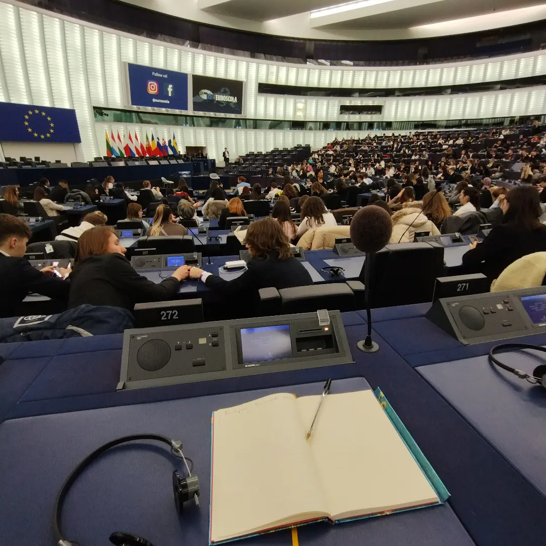 Speak at the European Parliament in Strasbourg